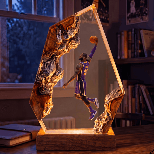 Jordan's Basketball Lamps