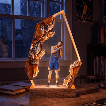 Jordan's Basketball Lamps